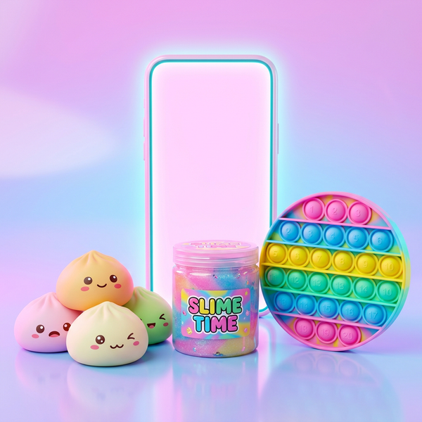 Jouets viraux vus sur TikTok — Pop It, slime et squishy Playland