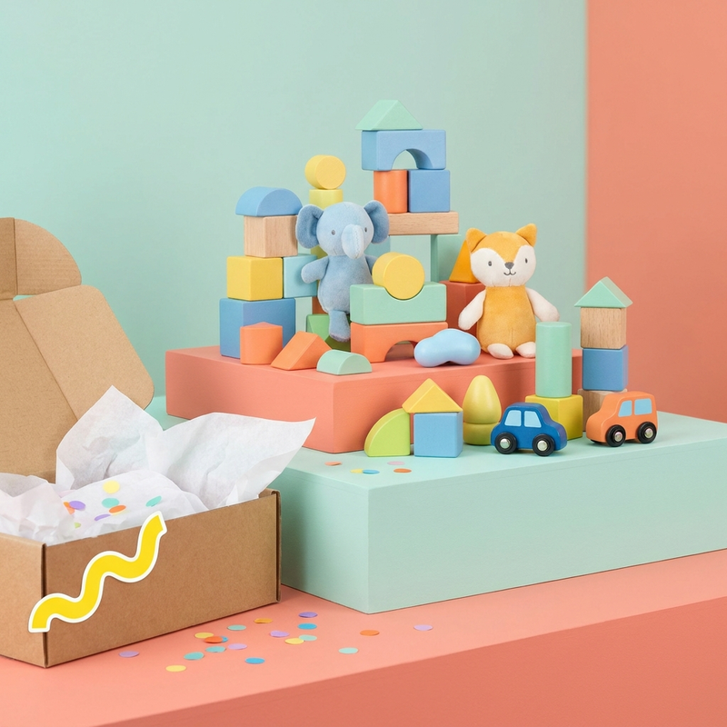 Nouveautés Playland — blocs pastel et jouets d'éveil pour enfants