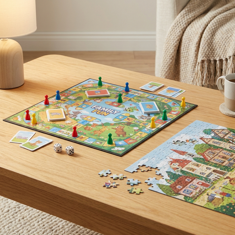 Jeux de société et puzzles pour enfants — jeu de plateau Playland
