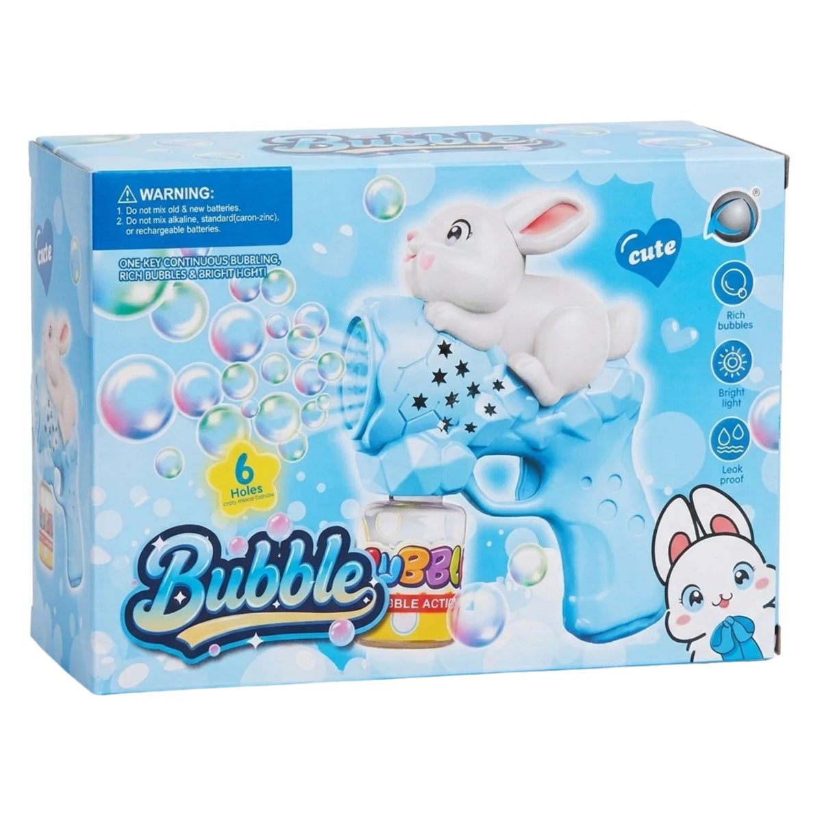 Pistolet à Bulles Lapin — pistolet à bulles pour enfant, Playland