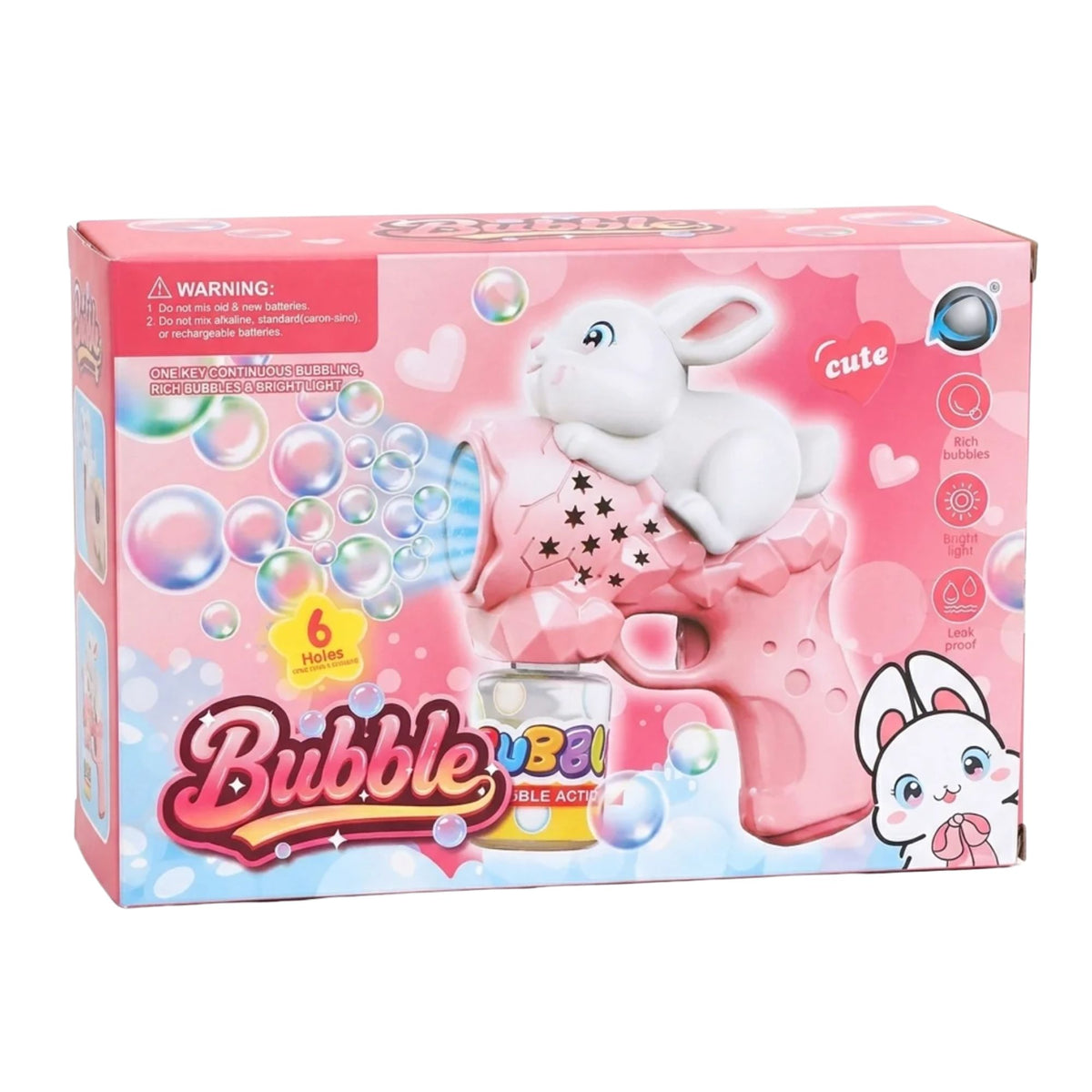 Pistolet à Bulles Lapin — pistolet à bulles pour enfant, Playland