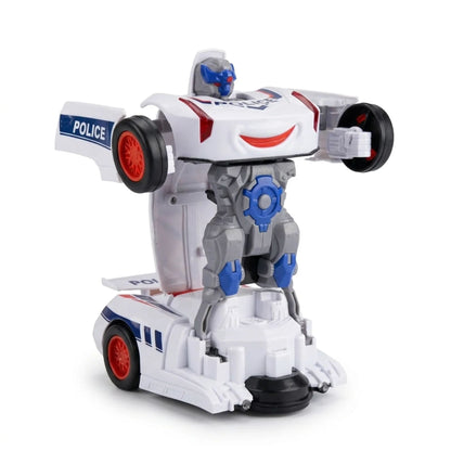Police Robot Cartoon — robot transformable pour enfant, Playland