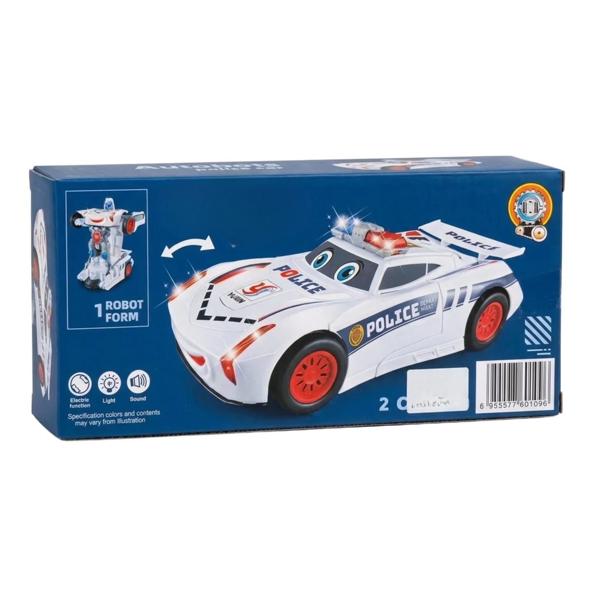 Police Robot Cartoon — robot transformable pour enfant, Playland
