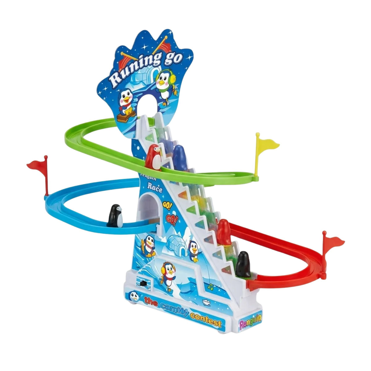 Toboggan Pingouins — circuit & toboggan pour enfant, Playland