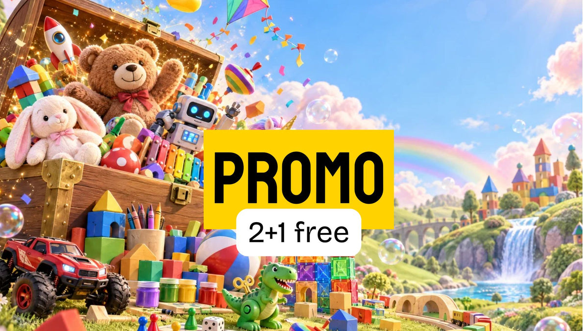 Promo 2+1 offert sur les jouets à piles Playland