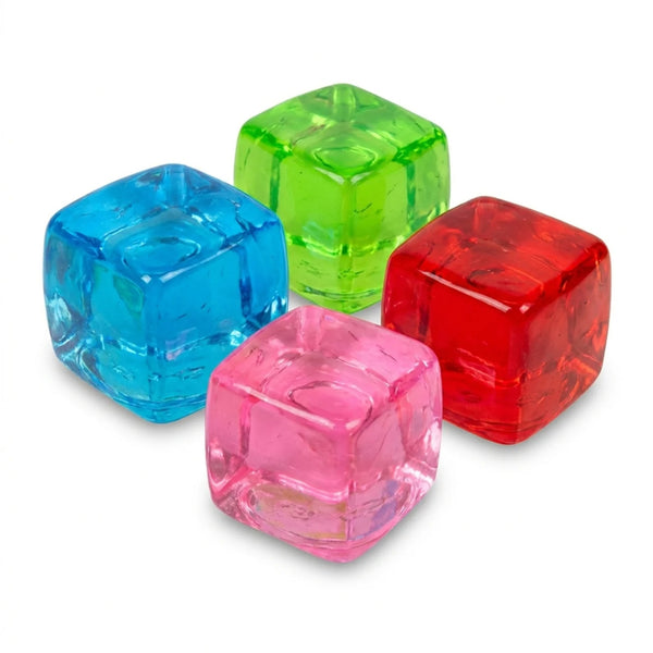 Squishy Cube XL Transparent — squishy anti-stress pour enfant, Playland