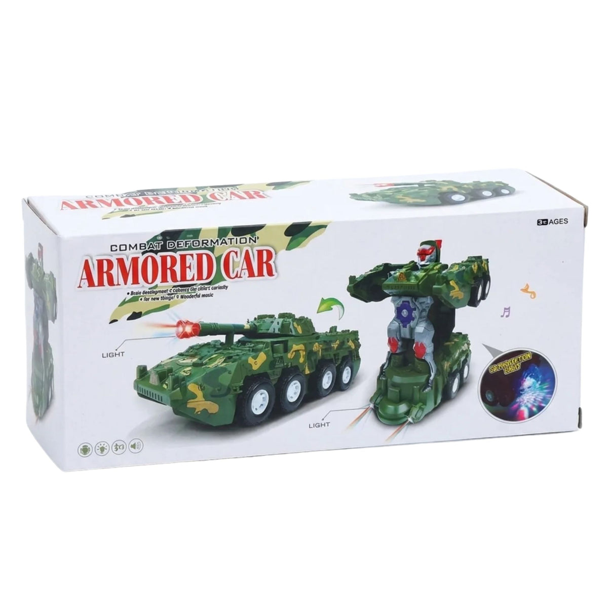 Tank Robot — robot transformable pour enfant, Playland